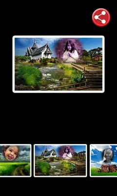 Scenery Photo Frames android App screenshot 6